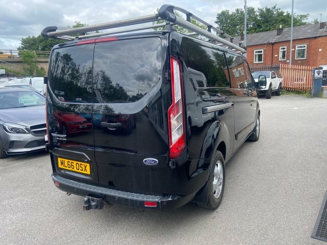 Ford Transit Custom 2.0 Tdci 340 Trend Combi Van L2 ML66OSX Black #6