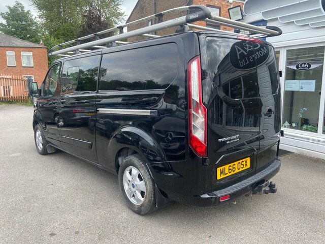 Ford Transit Custom 2.0 Tdci 340 Trend Combi Van L2 ML66OSX Black #4