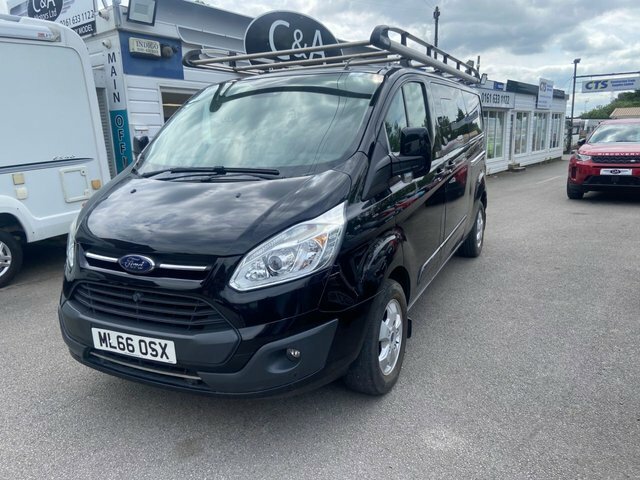 Ford Transit Custom 2.0 Tdci 340 Trend Combi Van L2 ML66OSX Black #3