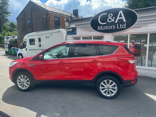 Ford Kuga 2.0 Tdci Titanium Suv 2Wd Euro 6 MX65ZPP Red #4