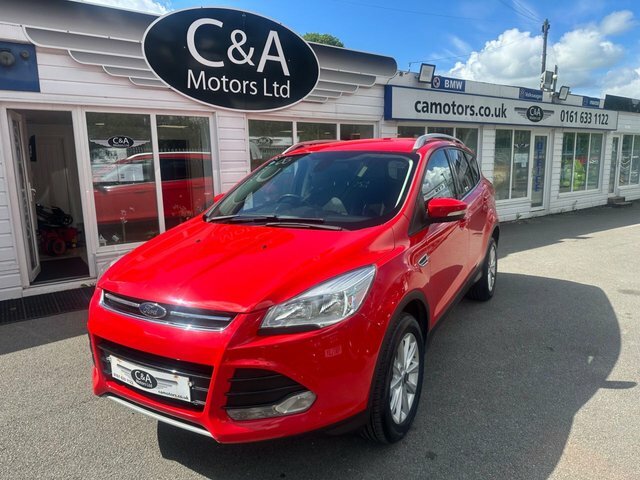 Ford Kuga 2.0 Tdci Titanium Suv 2Wd Euro 6 MX65ZPP Red #3