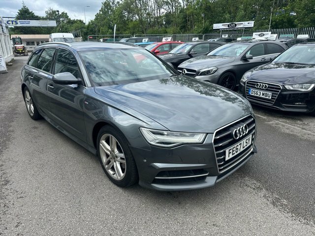 Audi A6 Avant 2.0 Tdi S Line Estate S Tronic Quattro FE67LSY Grey