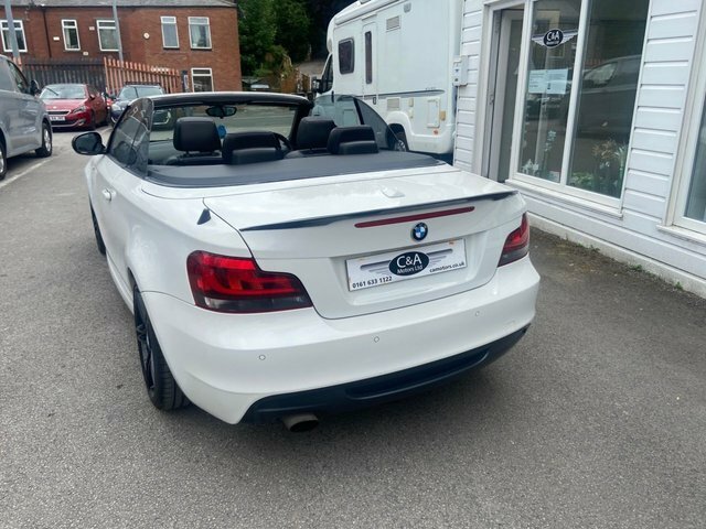 BMW 1 Series 2.0 118I Sport Plus Edition Convertible White #6