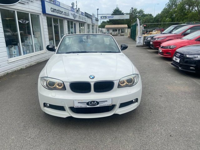 BMW 1 Series 2.0 118I Sport Plus Edition Convertible White #2