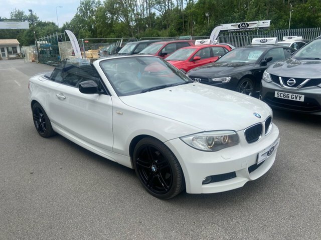BMW 1 Series 2.0 118I Sport Plus Edition Convertible White