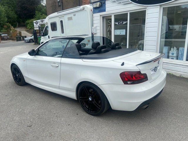 BMW 1 Series 2.0 118I Sport Plus Edition Convertible White #5