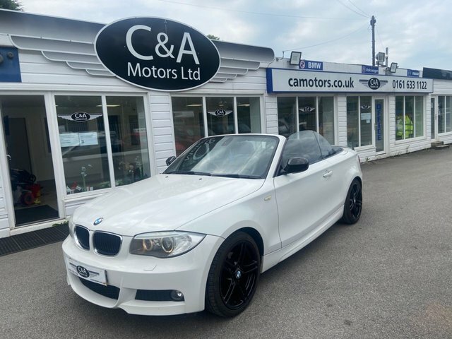 BMW 1 Series 2.0 118I Sport Plus Edition Convertible White #3