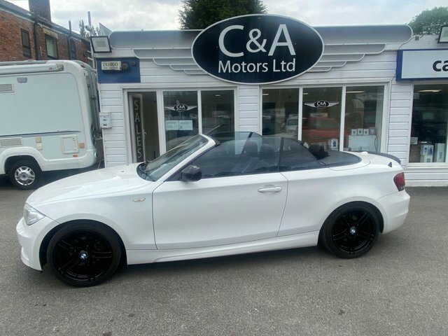 BMW 1 Series 2.0 118I Sport Plus Edition Convertible White #4