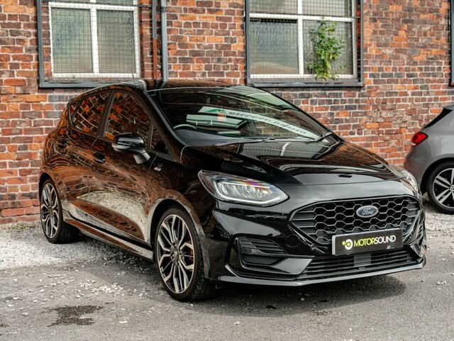 Ford Fiesta 2022 1.0T Ecoboost Mhev St-line X Edition Hatchbac EA72WNL Black #3