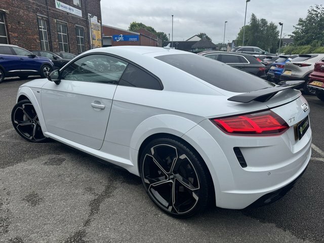 Audi TT 2019 2.0 Tfsi 45 Black Edition Coupe YY69HVO White #3