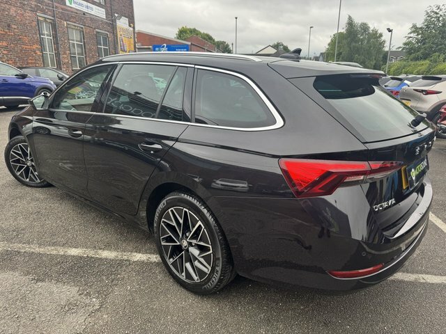 Skoda Octavia 2021 2.0 Tdi Se L Estate Black #3