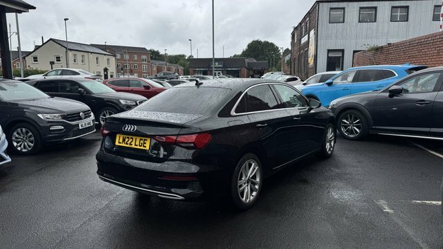 Audi A3 2022 1.5 Tfsi 35 Sport Saloon LM22LGE Black #3