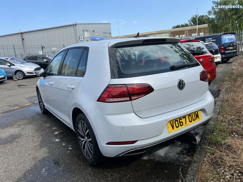 Volkswagen Golf Hatchback 1.0 Tsi Se Nav 2017 Silver #3