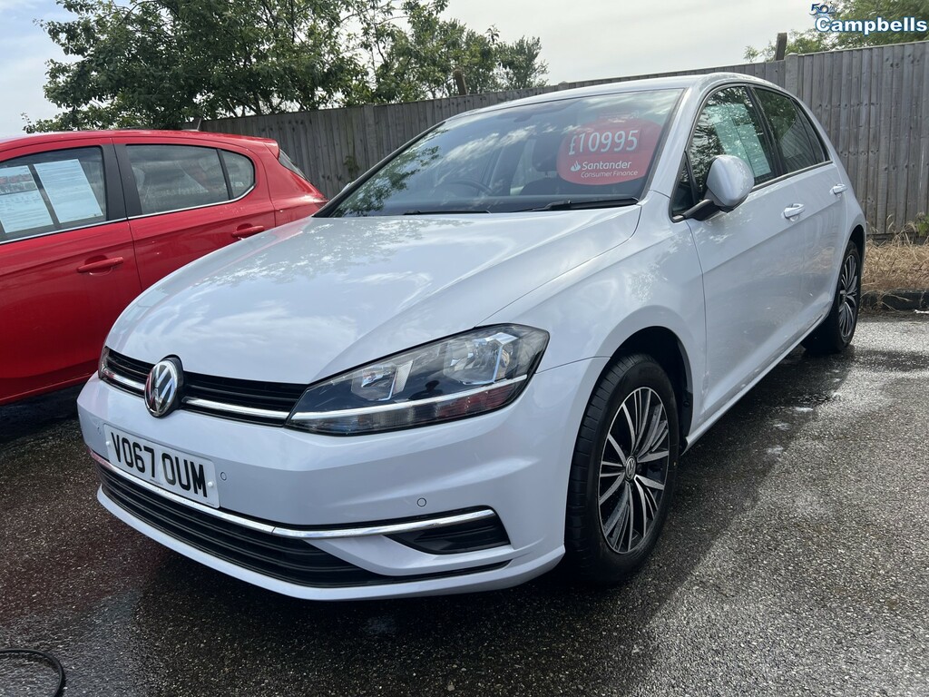 Volkswagen Golf Hatchback 1.0 Tsi Se Nav 2017 Silver #2