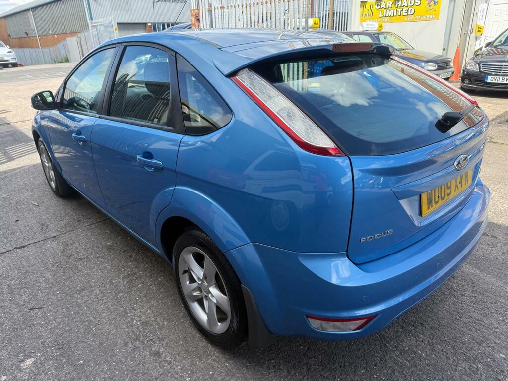 Ford Focus 1.6 Zetec S WU09XYW Blue #4