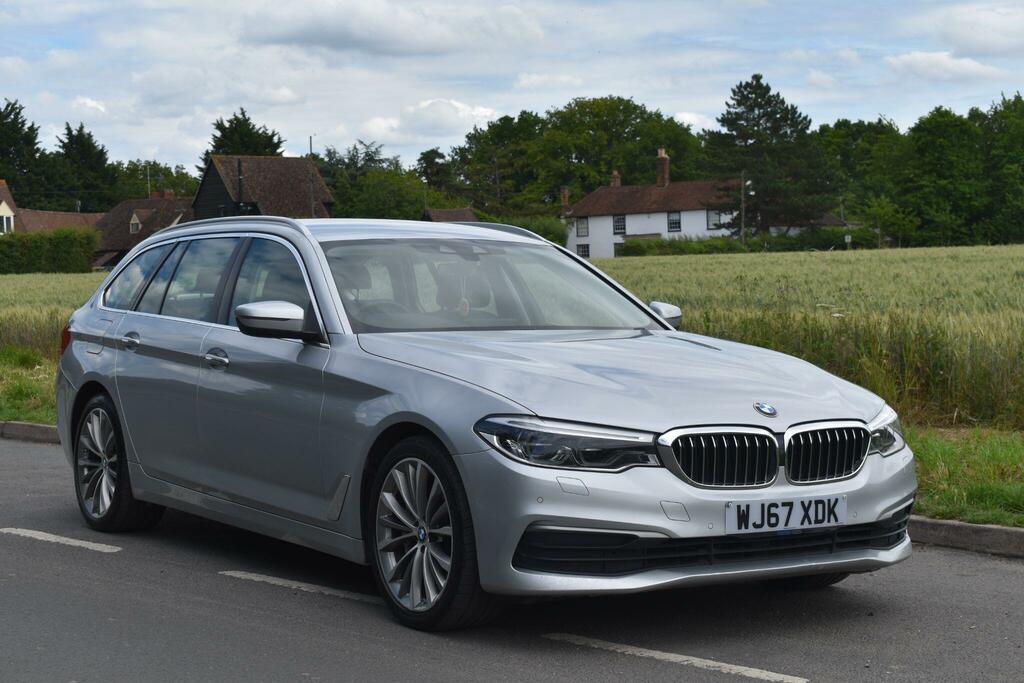 BMW 5 Series Se Silver #2