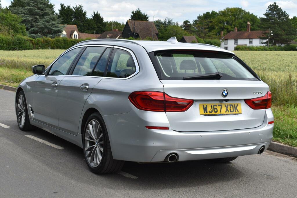 BMW 5 Series 2L M Sport White #10