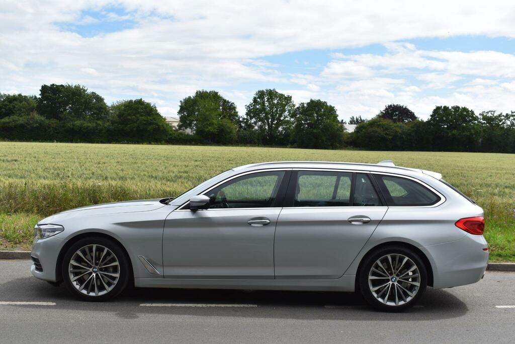 BMW 5 Series Se Silver #5