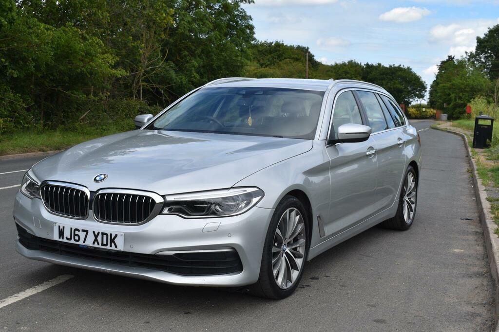 BMW 5 Series Se Silver #4