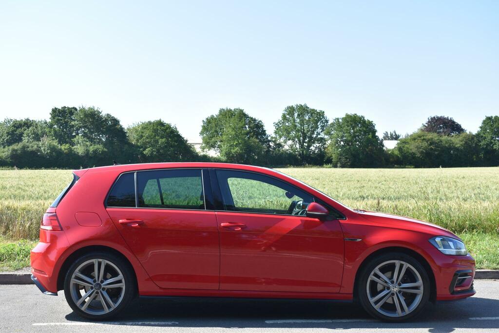 Volkswagen Golf 1.5 Tsi Evo R-line Dsg Euro 6 Ss GM18OFH Red #5