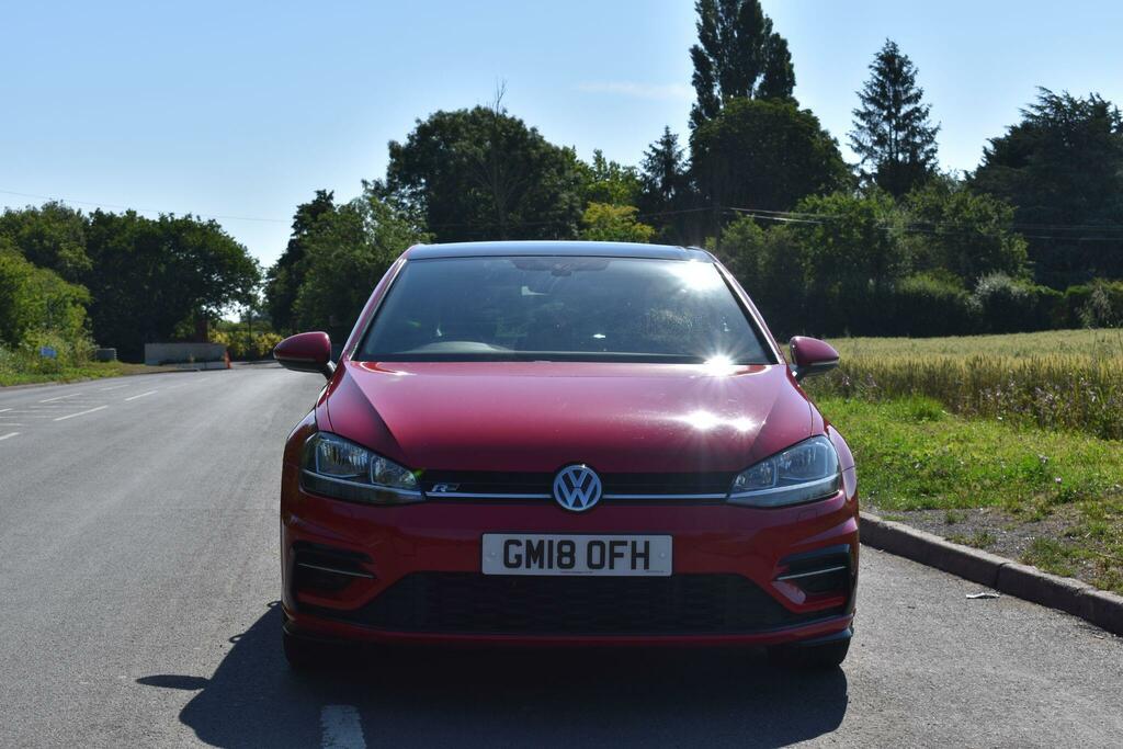 Volkswagen Golf 1.5 Tsi Evo R-line Dsg Euro 6 Ss GM18OFH Red #3