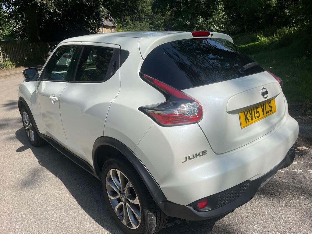 Nissan Juke 1.2 Dig-t Tekna Euro 5 S S White #4