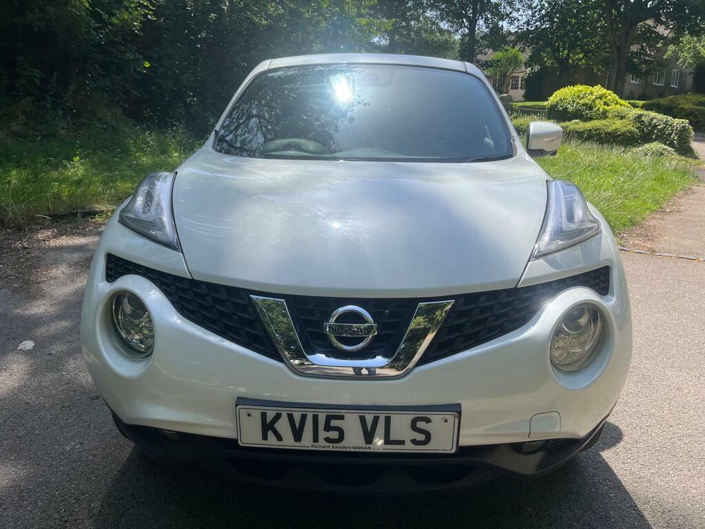 Nissan Juke 1.2 Dig-t Tekna Euro 5 S S White #2