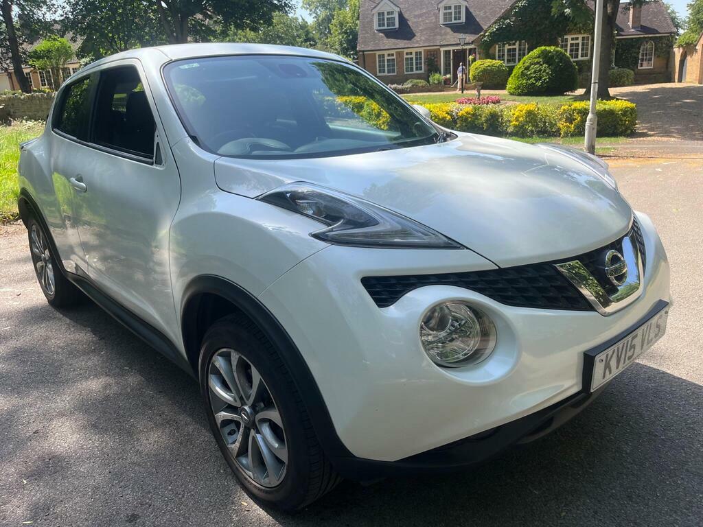 Nissan Juke 1.2 Dig-t Tekna Euro 5 S S White #3