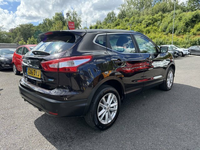 Nissan Qashqai 1.5 Dci Acenta Suv 2Wd Euro 6 S CU16DVJ Black #5