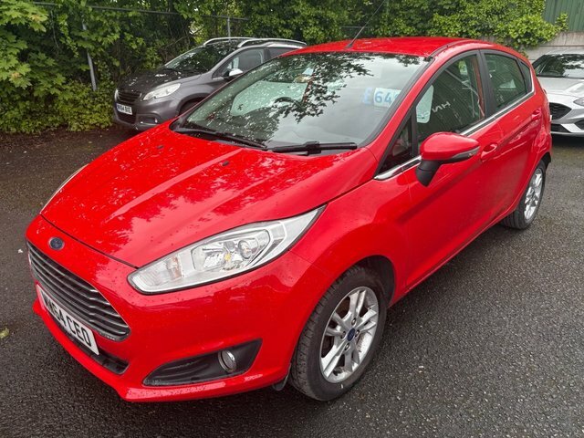 Ford Fiesta 1.25 Zetec Hatchback Euro 5 82 MW64CEO Red #3