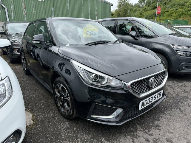 MG MG3 1.5 Vti-tech Exclusive Hatchback Black