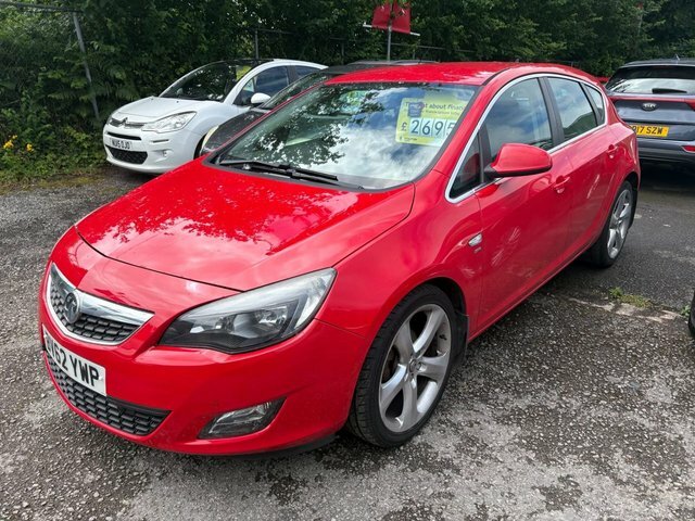 Vauxhall Astra 1.6 16V Sri Hatchback Euro 5 11 BV62YWP Red #3