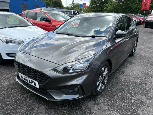 Ford Focus 1.0T Ecoboost St-line Hatchback MJ19XPW Grey #2