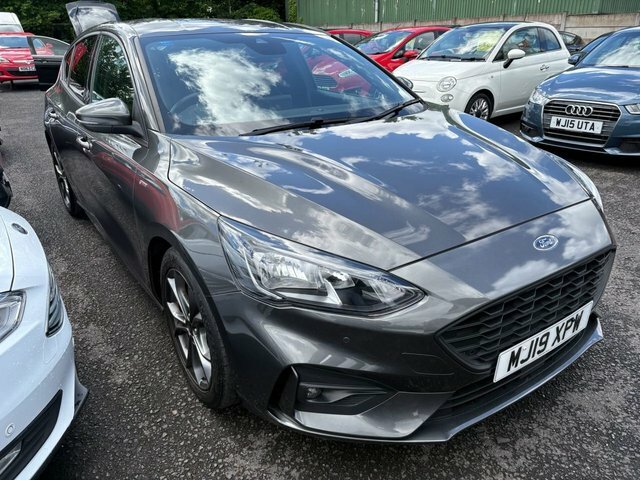 Ford Focus 1.0T Ecoboost St-line Hatchback MJ19XPW Grey