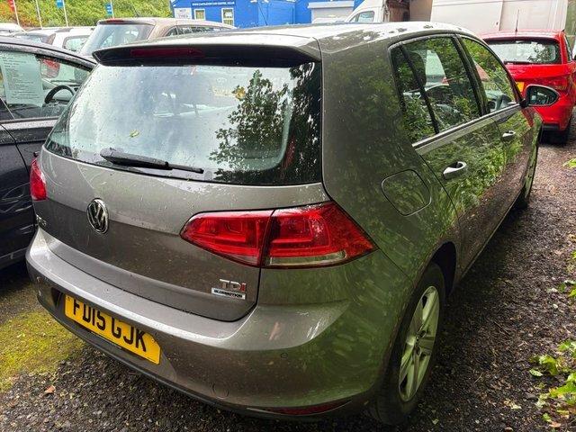 Volkswagen Golf 1.6 Tdi Bluemotion Tech Match Hatchback FD15GJK Grey #5