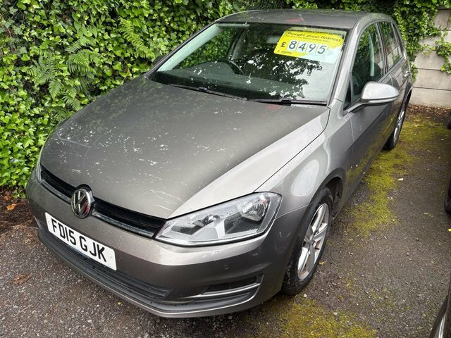 Volkswagen Golf 1.6 Tdi Bluemotion Tech Match Hatchback FD15GJK Grey #3