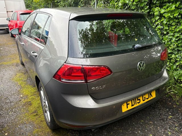 Volkswagen Golf 1.6 Tdi Bluemotion Tech Match Hatchback FD15GJK Grey #4