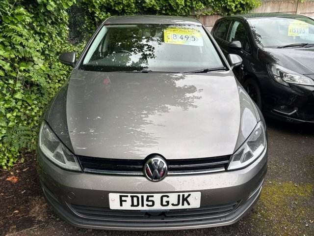 Volkswagen Golf 1.6 Tdi Bluemotion Tech Match Hatchback FD15GJK Grey #2