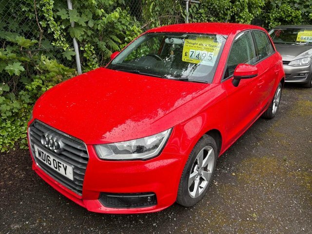 Audi A1 1.4 Tfsi Sport Sportback Euro 6 MD16OFY Red #3