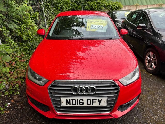 Audi A1 1.4 Tfsi Sport Sportback Euro 6 MD16OFY Red #2
