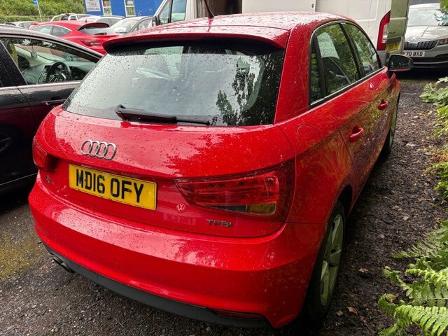 Audi A1 1.4 Tfsi Sport Sportback Euro 6 MD16OFY Red #6