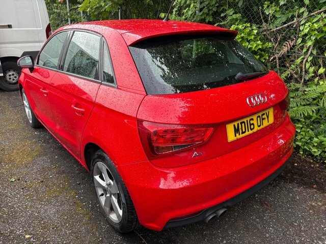Audi A1 1.4 Tfsi Sport Sportback Euro 6 MD16OFY Red #4