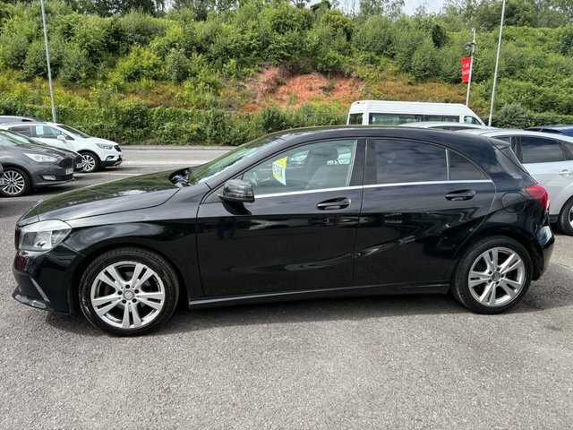 Mercedes-Benz A Class 1.5 A180d Sport Hatchback Euro 6 DK67ONJ Black #4