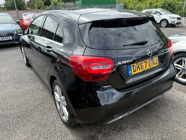 Mercedes-Benz A Class 1.5 A180d Sport Hatchback Euro 6 DK67ONJ Black #5