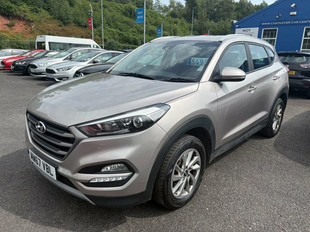 Hyundai Tucson 1.6 Gdi Blue Drive Se Nav Suv Eu MW67VBL Beige #3