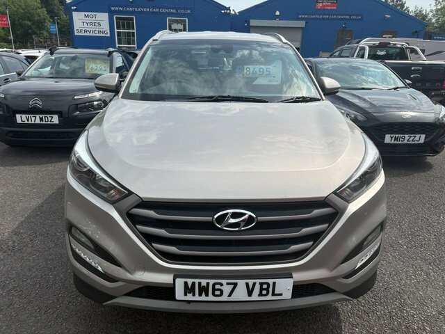 Hyundai Tucson 1.6 Gdi Blue Drive Se Nav Suv Eu MW67VBL Beige #2