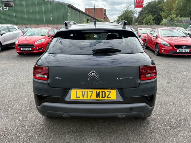 Citroen C4 Cactus 1.2 Puretech Flair Hatchback Etg5 Euro Black #6