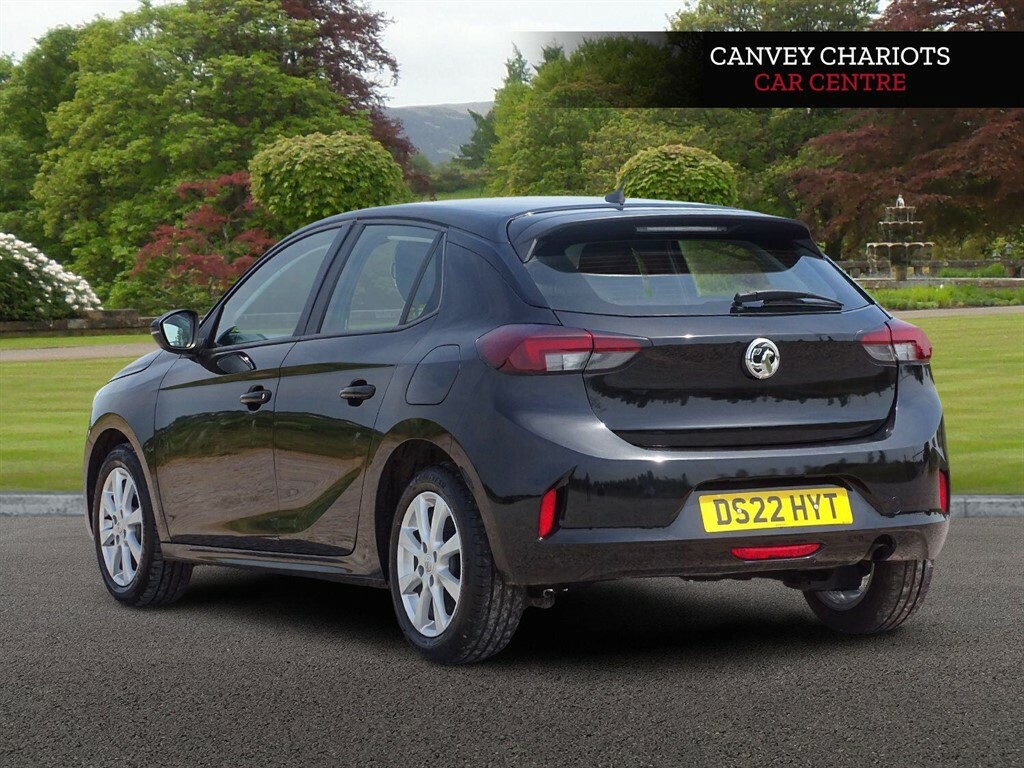 Vauxhall Corsa 1.2 Se Edition Euro 6 DS22HYT Black #4