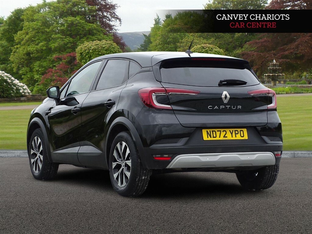 Renault Captur 1.0 Tce Evolution Euro 6 Ss ND72YPO Black #4