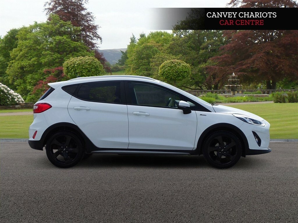 Ford Fiesta 1.0T Ecoboost Active X Euro 6 Ss NV69ODS White #6